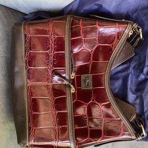 Dooney & Bourke embossed croc purse.
